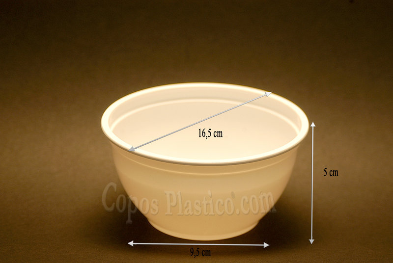 Taça Salada/Sopa 310cc /11,5 Cm  100 Unidades s/Tampa