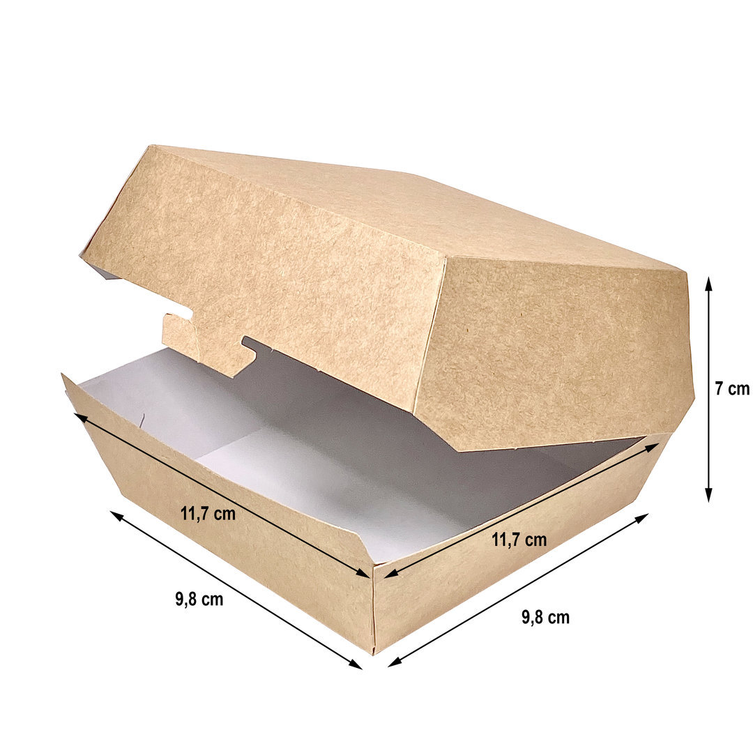 Caja Pequeña de Hamburguesas Kraft - Caja. 450 Unidades