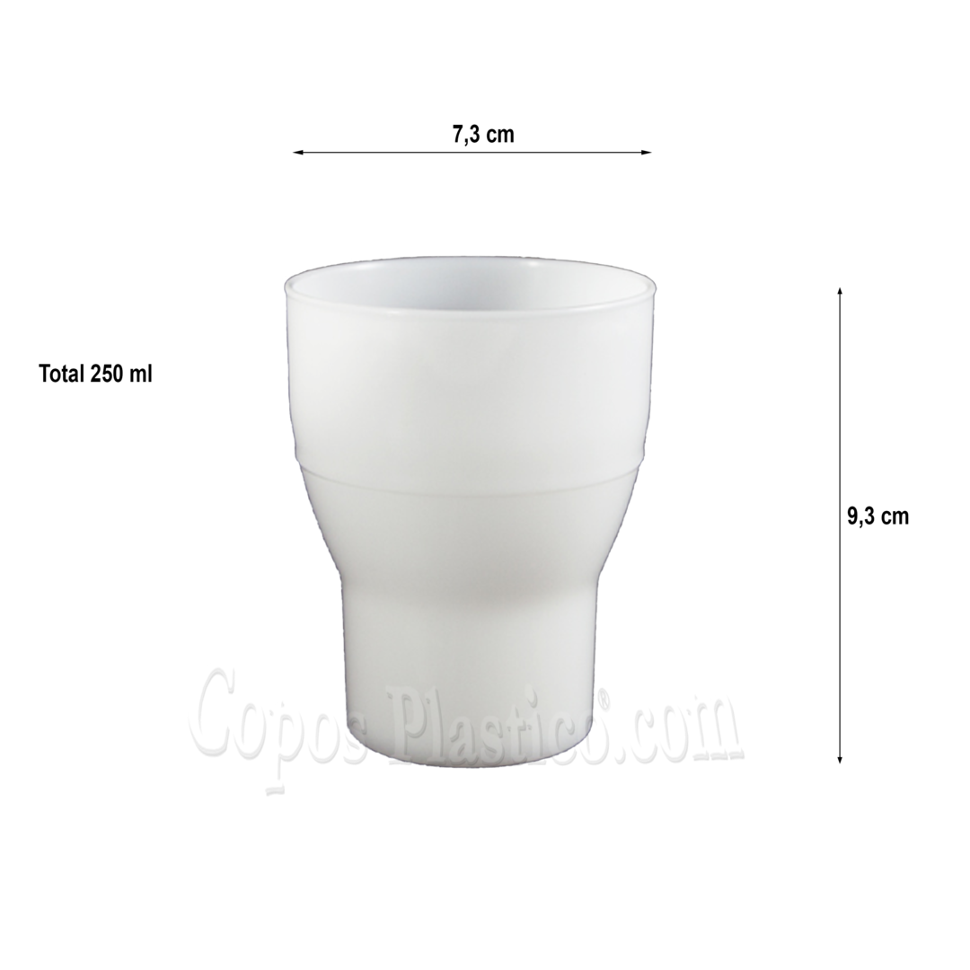 Vaso Cerveza 250ml Boreal Policarbonato PC