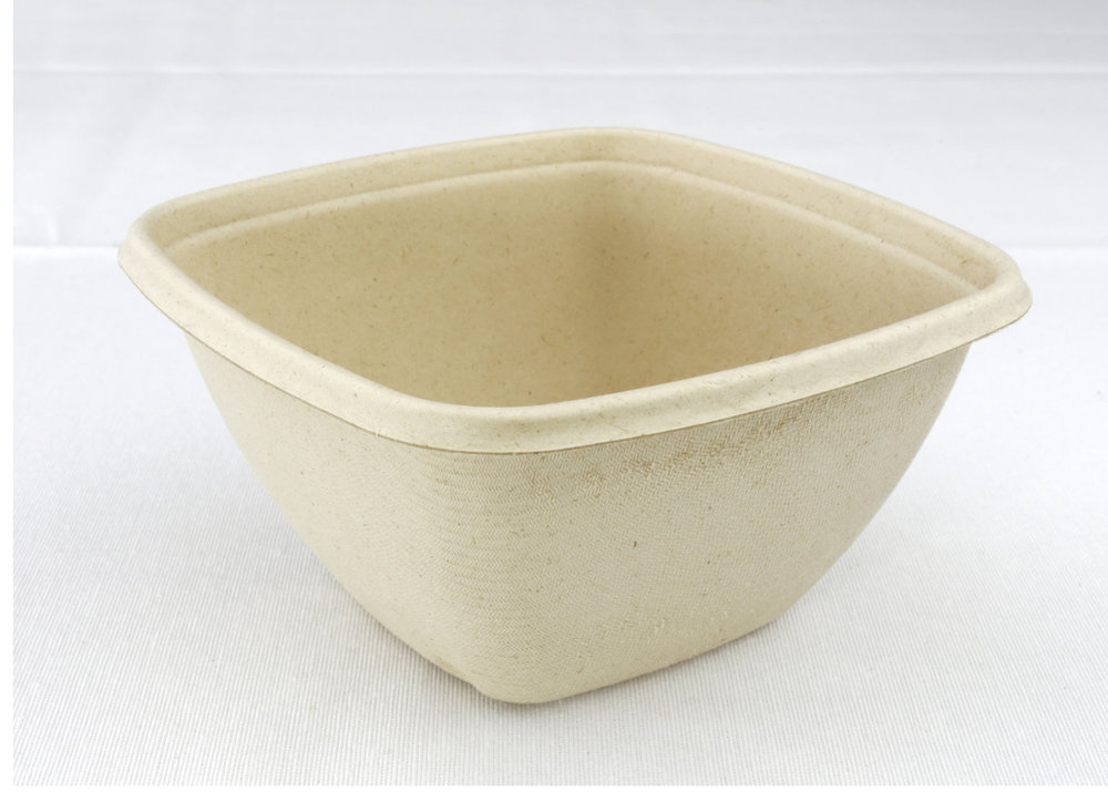 Bol cuadrada 500ml BIO 13x13x6cm
