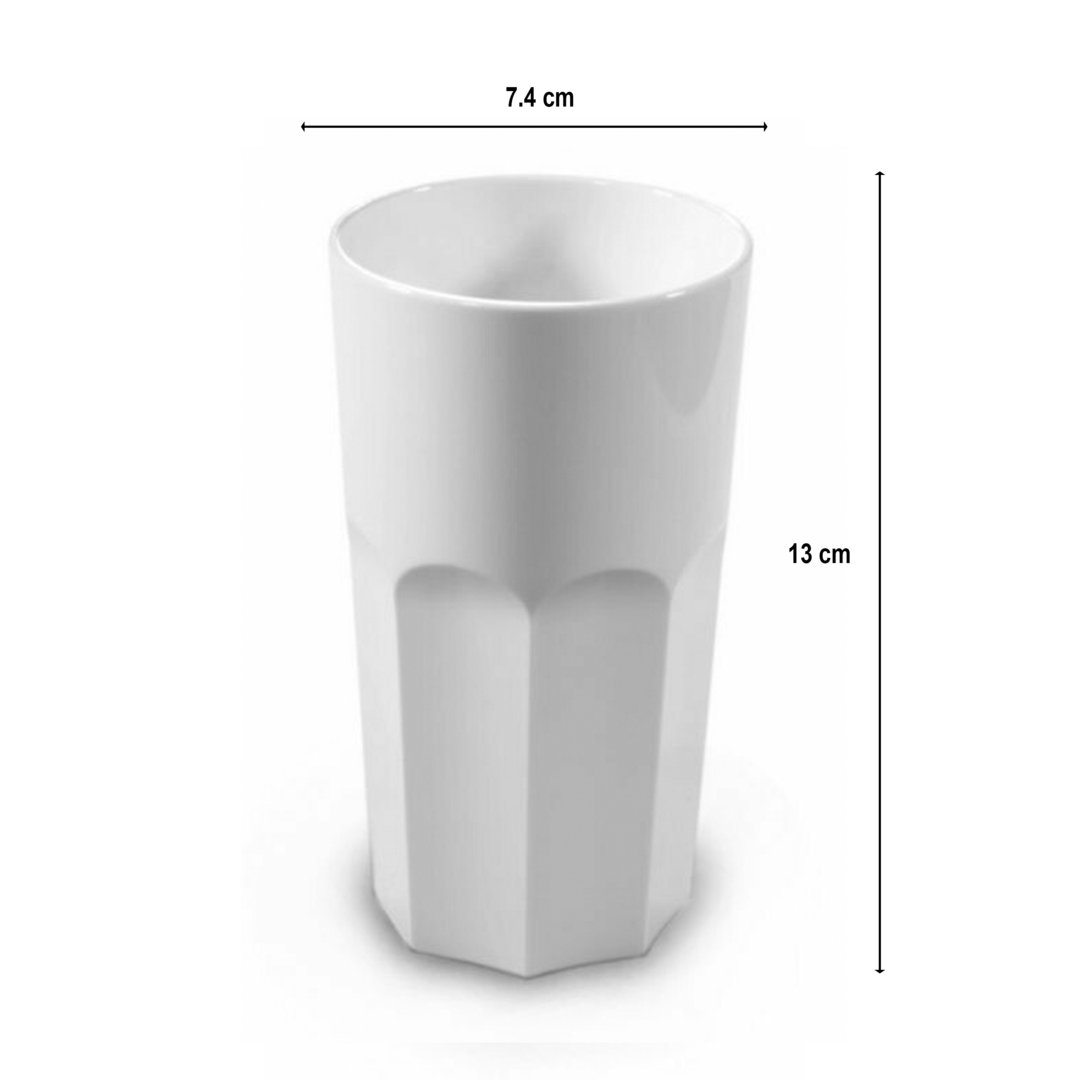 Unbreakable American Cup GR 330ml RB (PC) White - Box 12 Units