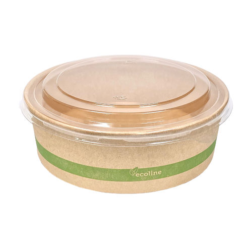Ensaladeira con Tapa 1100ml - Paquete 25 unidades
