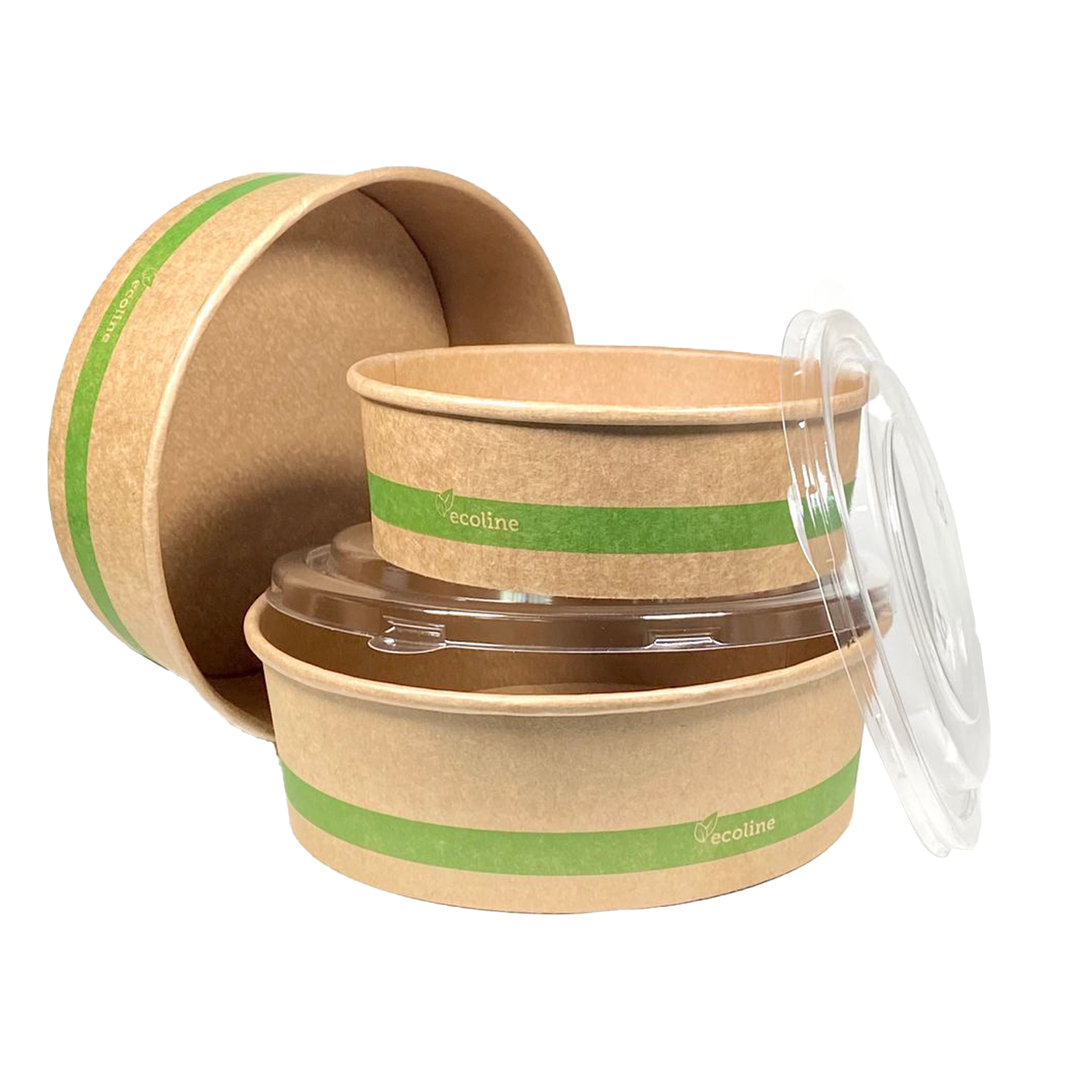 Ensaladeira con Tapa 750ml - Caja Completa de 250 unidades