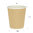 Corrugated Card Cup Kraft 360ml (12Oz) - Pack 25 units