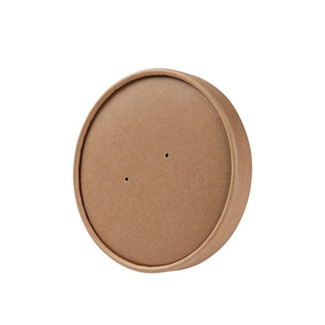 Paper Lid for Paper Soup Box of 480ml and 600ml - Box of 500 units