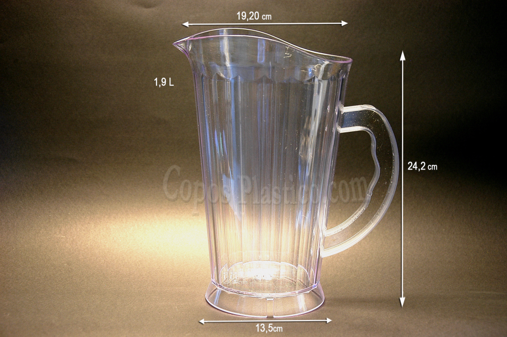 To serve Pitcher  1,9 L Unbreakable (PC) Polycarbonate