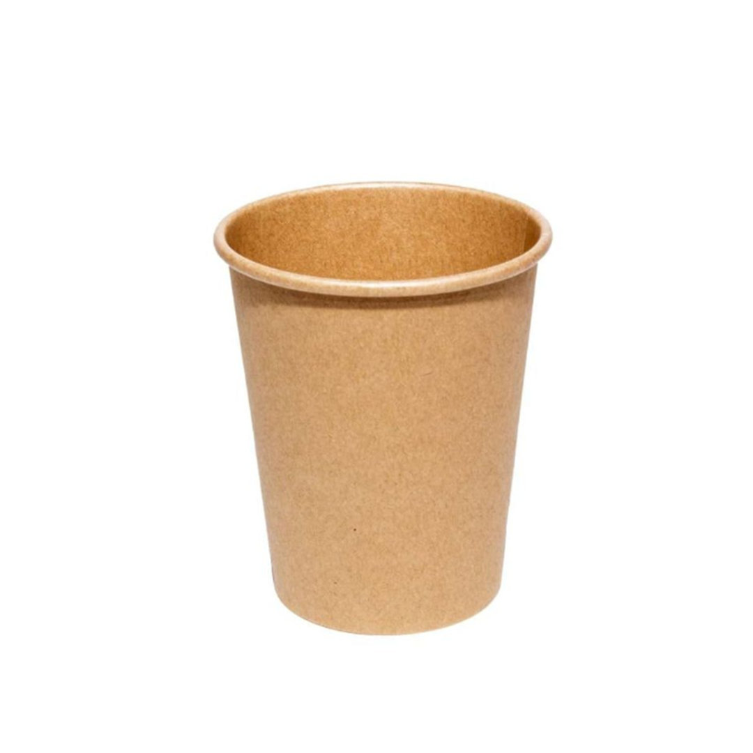 100% Kraft Paper Cup (8Oz) 240ml