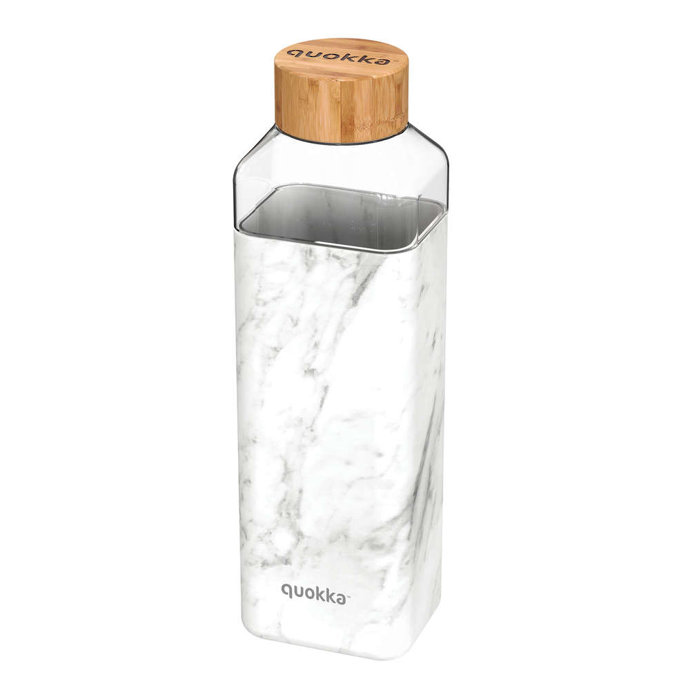 Bottle in Glass Square Marble 700ml