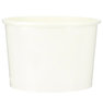 Taza de Cartón Blanca para Helado 350ml