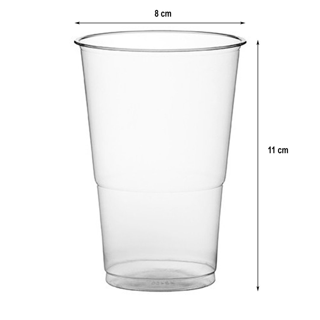 Disposable cups 350 ml. PP 2000 units