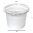 Caja sopa Take Away 500ml con tapa Transparente - Paquete 50 unidades
