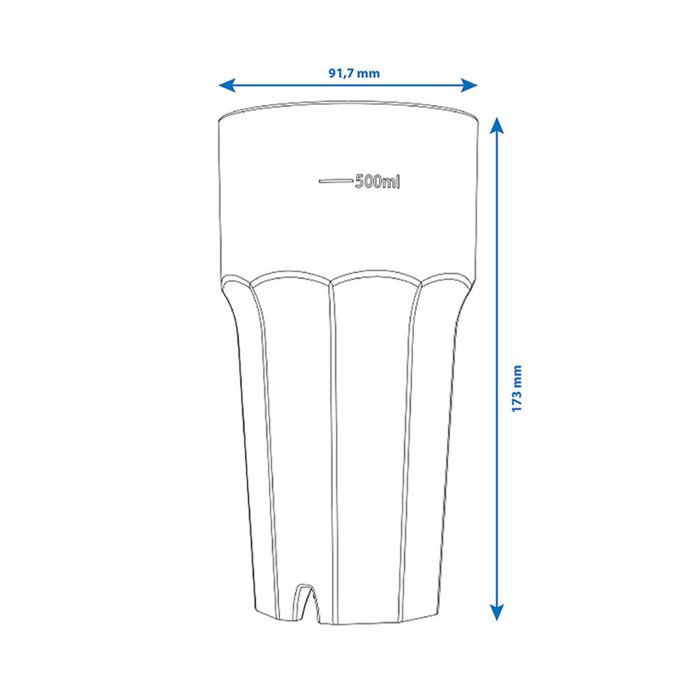 Unbreakable American Cup THOR  600 ml  (PC)