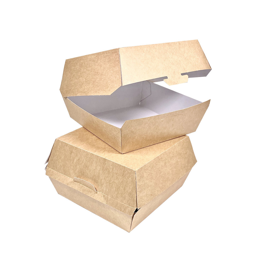 Mega Kraft Hamburger Box - Box. 200 units