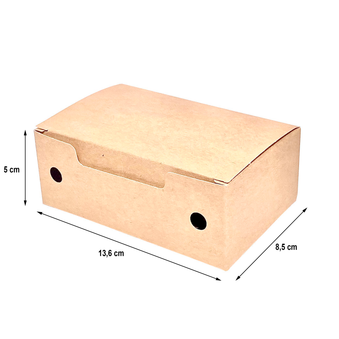 Médium Kraft Take Away Fries - Box.500 units