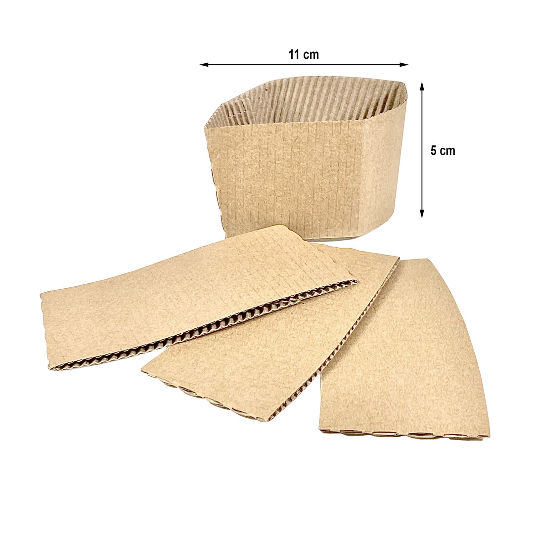 Card Cup Sleeve 8Oz - Pack 50 units