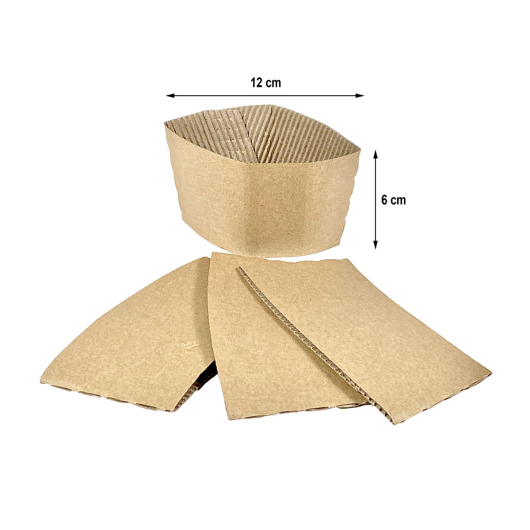 Funda para Vasos de Cartón 12Oz - Paquete 50 unidades