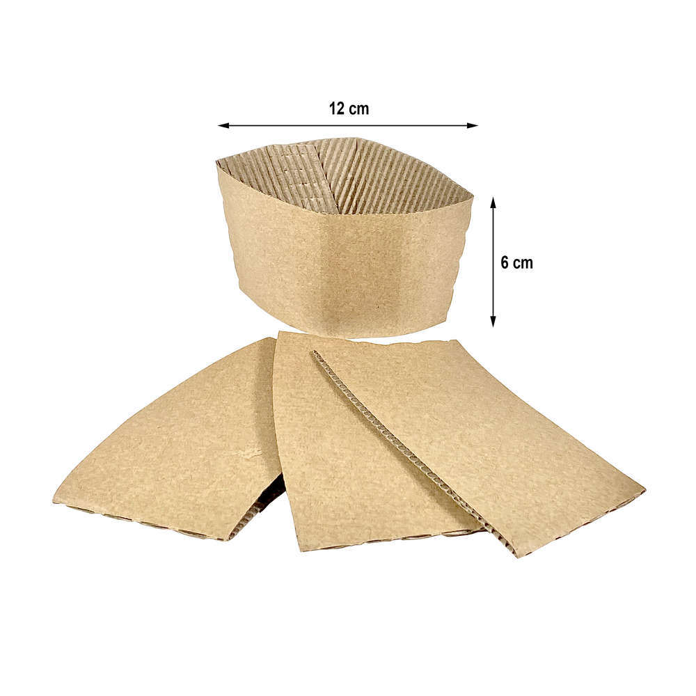 Card Cup Sleeve 12Oz - Box 1000 units