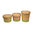 Kraft Paper Soup Box of 240ml With Paper Lid- Pack of 25 units