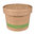 Caja Sopa de cartón 360ml Kraft con Tapa - Caja Completa 250 unidades