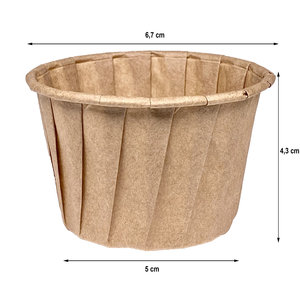 Molheira de Papel Kraft 4Oz - 120ml
