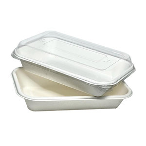 Ensaladera Bio Rectangular 720ml  - Pack 50 unidades