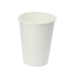 Vaso de Cartón 480ml (16Oz) Blanco – Paquete 50 unidades