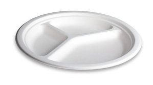 Plato 3 compartimientos BIO 26cm