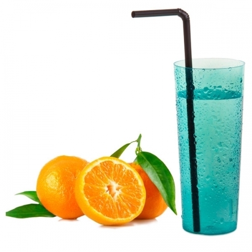 Vaso TUBO 200ml.  (Flexivel) ,PP Emb.c/100 Unidades