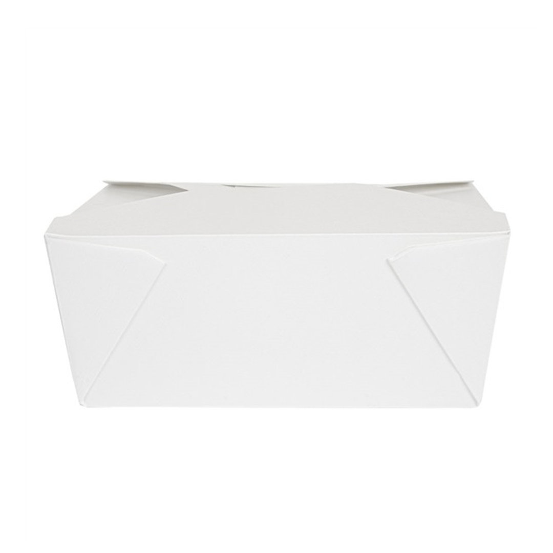 White Take Away Box 1170ml Plastic Free - Packing 30 units
