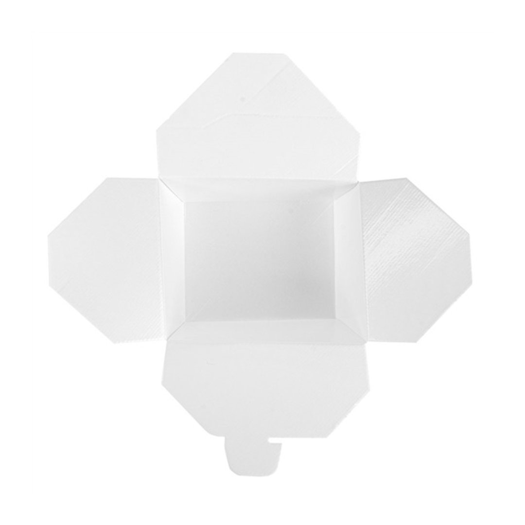 White Take Away Box 1170ml Plastic Free - Packing 30 units