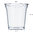 Vaso Plástico RPET 12oz - 350ml Con Tapa Cúpula Con Cruz - Caja Completa 800 unidades