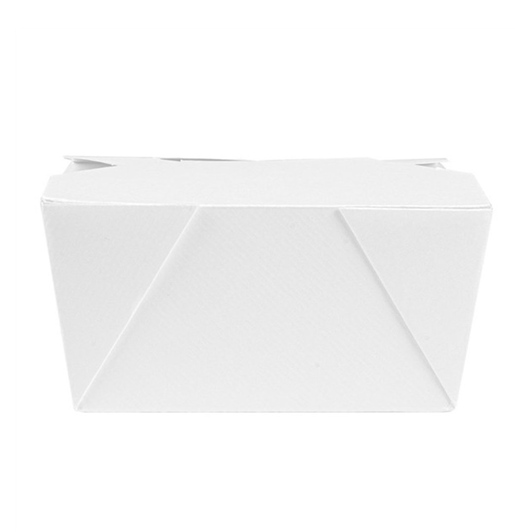 Caja Take Away Blanca 625ml Sin Plástico - Caja Completa 270 Unidades