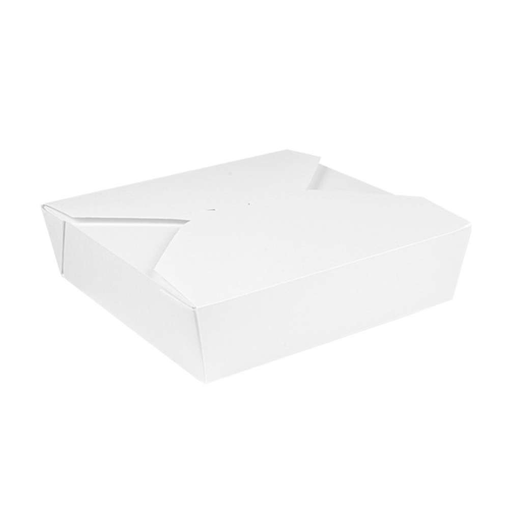 White Take Away Box 1790ml Plastic Free