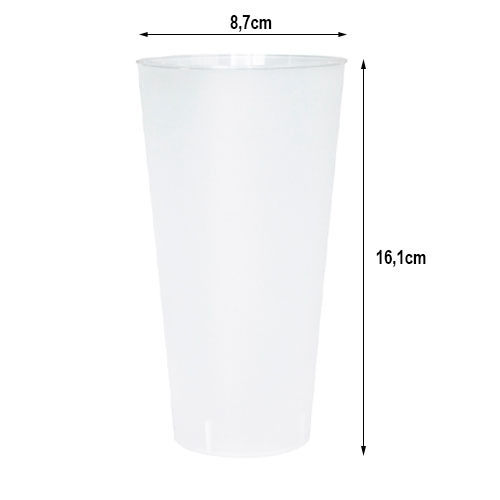 Ecological Cup (Reuse Line) 620 ml PP - Complete Box 238 units