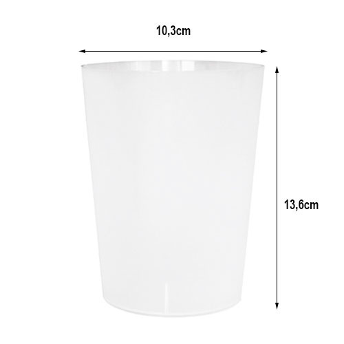 Vaso Ecológico (Línea Reuse) 880 ml PP - Caja Completa 140 unidades