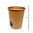 Vaso de Cartón 350ml (12Oz) 100% Kraft c/ Tapa Blanca “To Go” – Caja de 2000 unidades