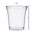 RPET Vaso Plástico con Tapa Domo Cerrada 320ml - Caja 1250 Unidades