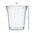 Vaso Plástico RPET 360ml con Tapa Plana Cerrada - Caja de 1250 Unidades