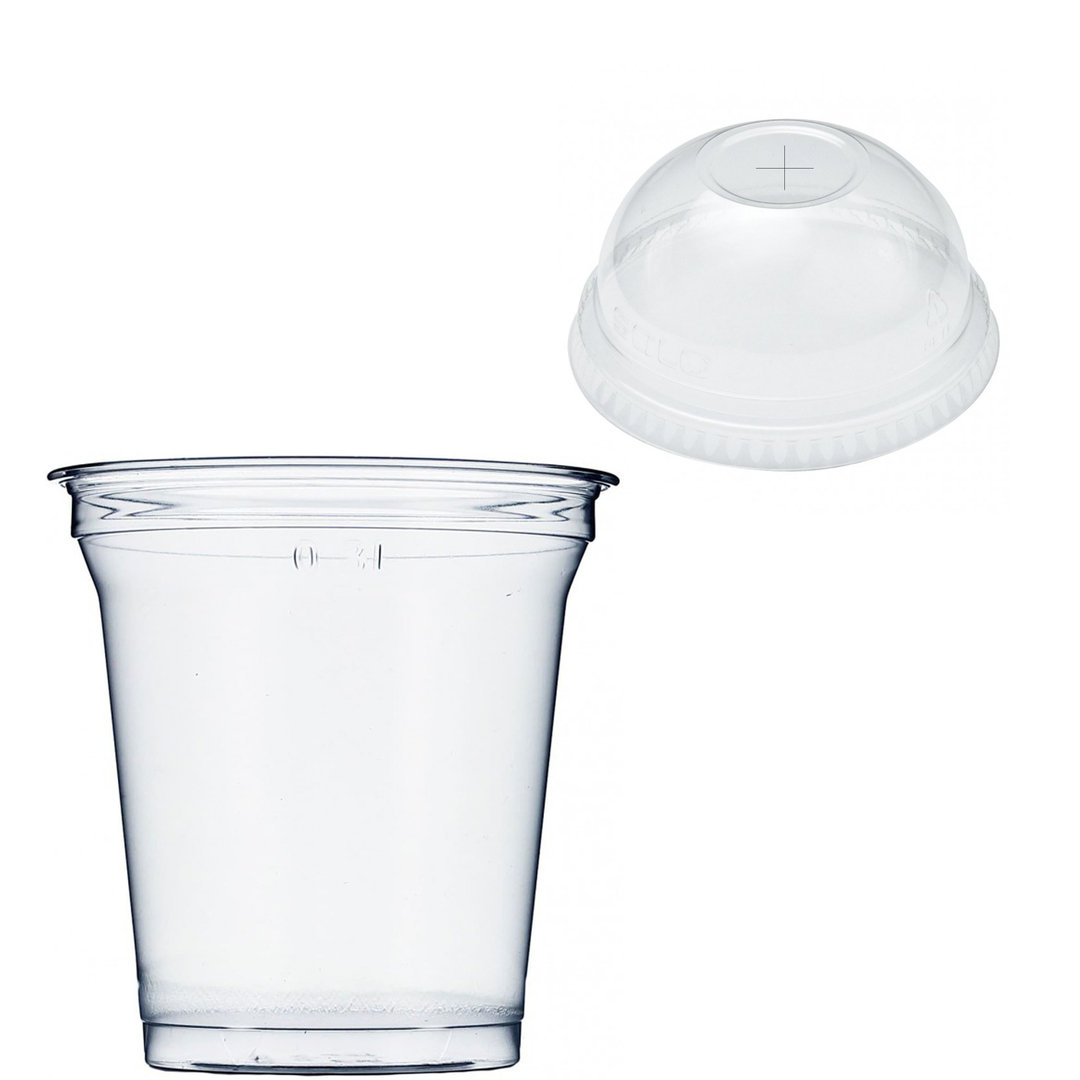 RPET Plastic Cup 280ml - Box 800 Units