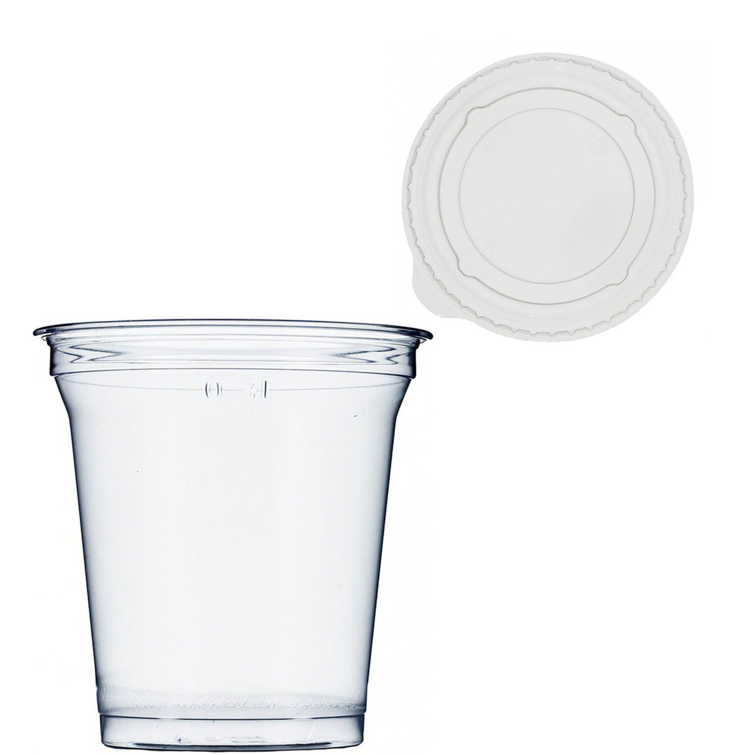 RPET Plastic Cup 280ml - Box 800 Units