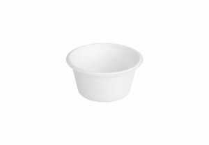 Sugarcane Sauce Bowl 2oz White Without Lid - Pack 50 Units