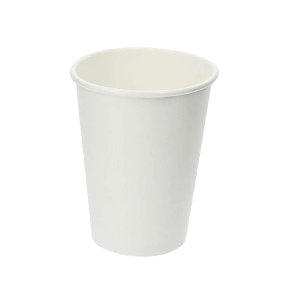 Paper Cups Vending 210ml (7Oz) White w/Lid w/Hole 