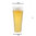 Vaso de Cerveza Tulipán 320ml PP - 100 Unidades